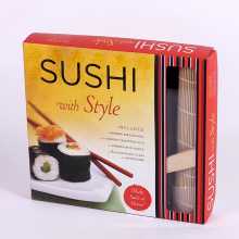 Caixa de sushi de papel para embalagem de alimentos